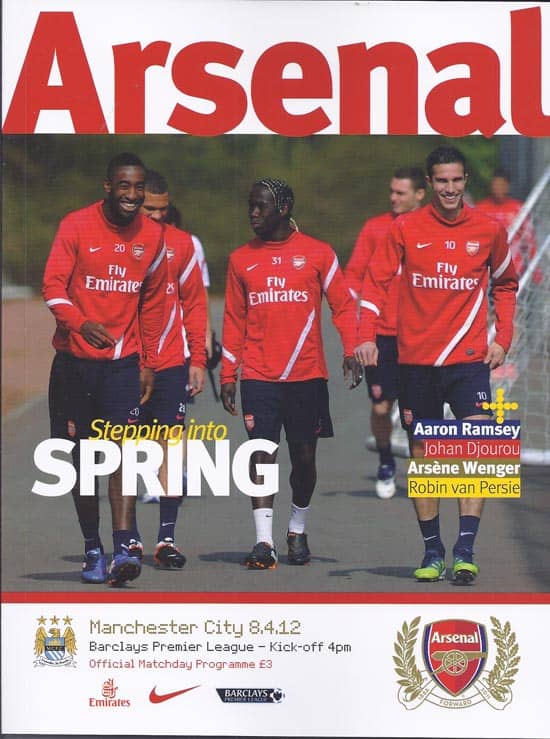 Arsenal FC v Manchester City FC